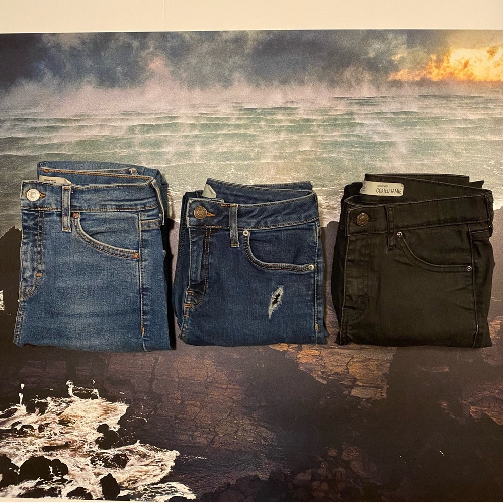 Bundle of Three Topshop Jeans